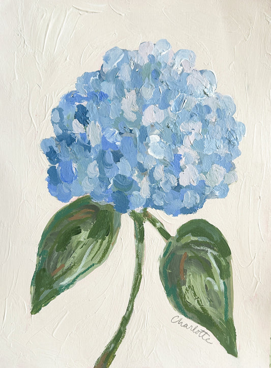 "Quiet Grace" a 8x10 original painting by Charlotte Pottieger