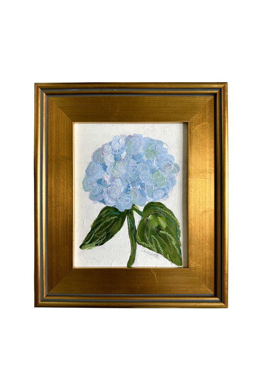"Seasons of Joy," a 8x10 framed original painting by Charlotte Pottieger