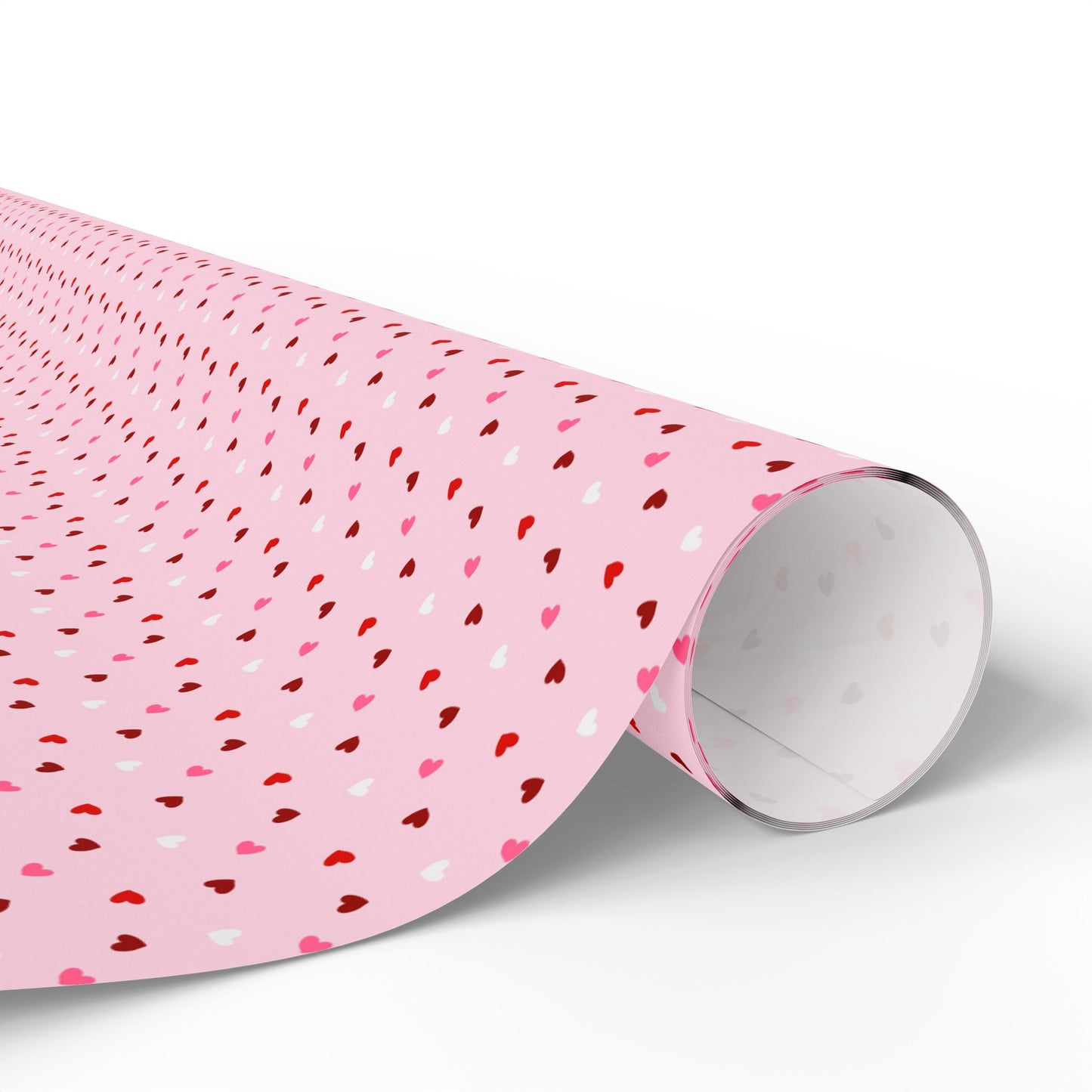 Sweetheart Confetti Wrapping Paper – Pink