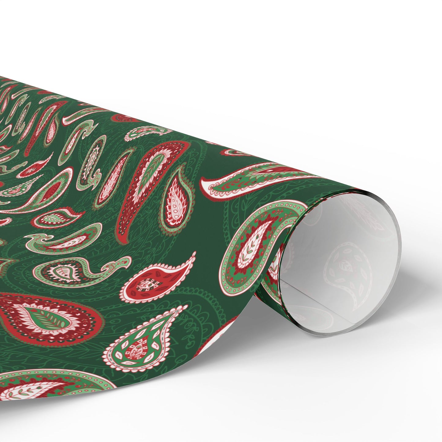 Traditional Paisley Wrapping Paper – Evergreen