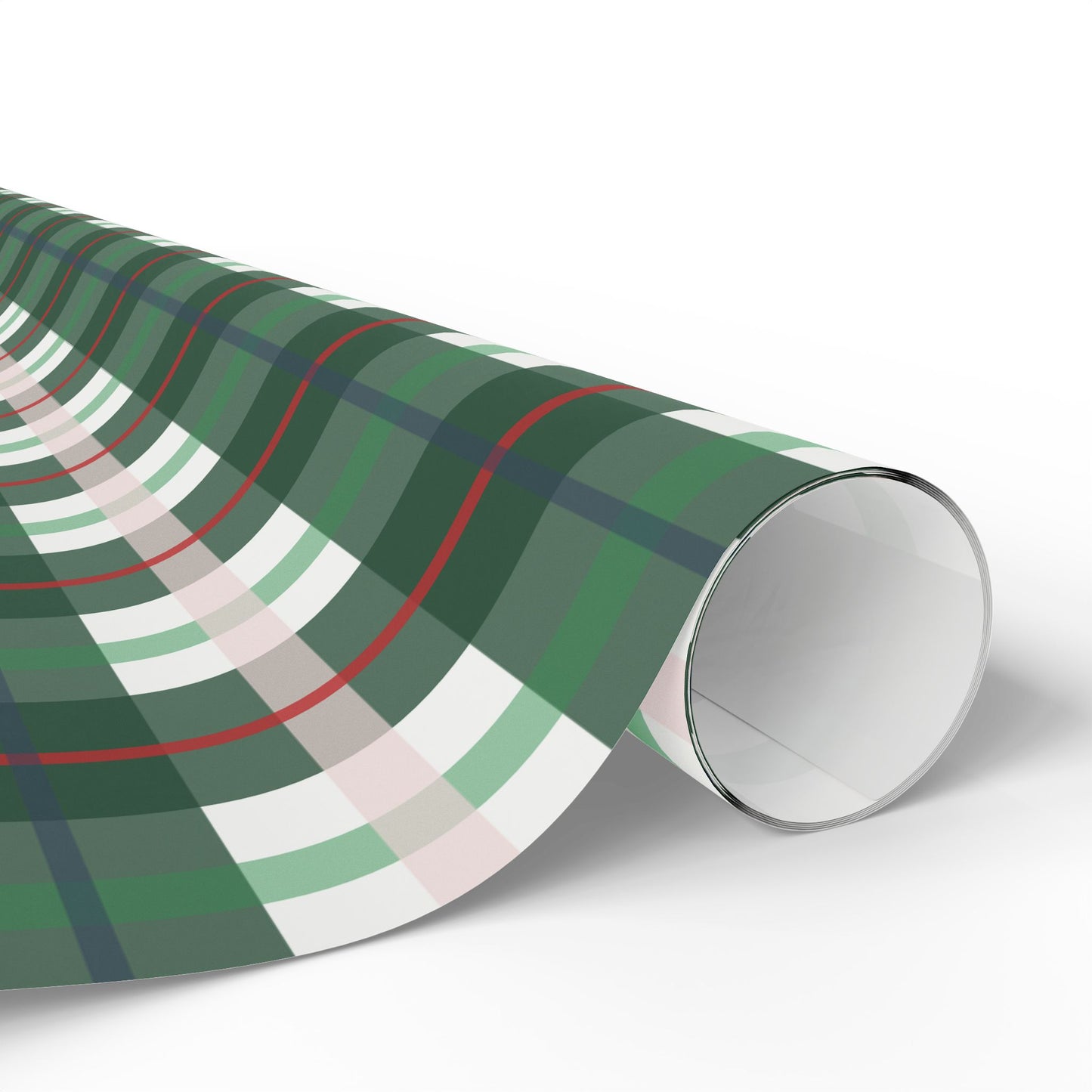 Classic Tartan Wrapping Paper – Green
