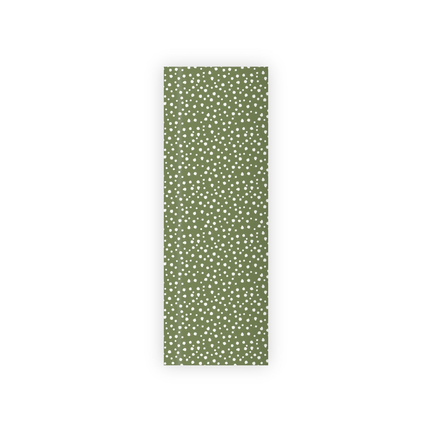 Splatter Paint Wrapping Paper – Olive | Artistic Polka Dot Gift Wrap