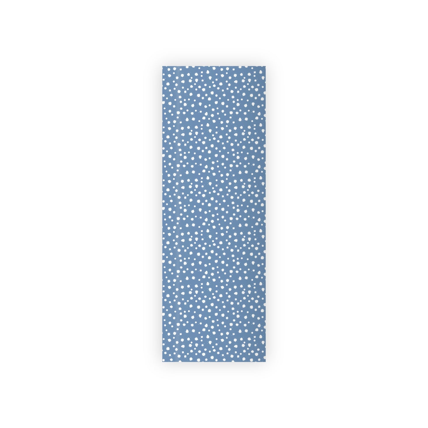 Splatter Paint Wrapping Paper – French Blue | Artistic Polka Dot Gift Wrap